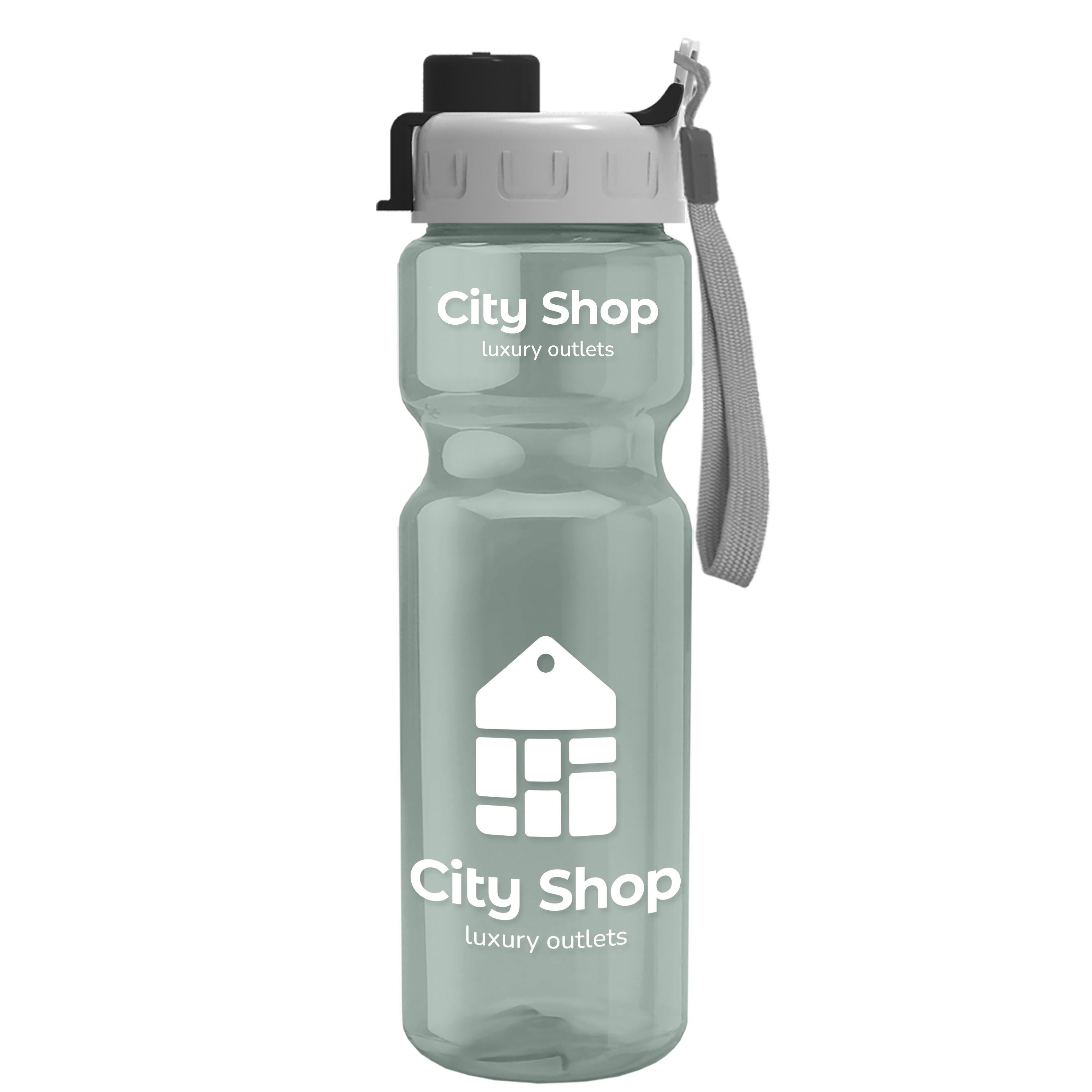 Champ Recycled Bottle with Quick-Snap Lid - 28 oz.